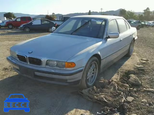 2000 BMW 740IL WBAGH8341YDP17464 Bild 1