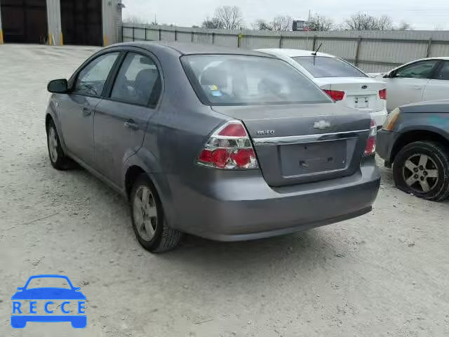 2007 CHEVROLET AVEO LT KL1TG56607B090225 зображення 2