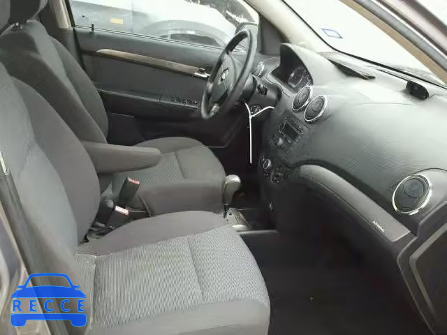 2007 CHEVROLET AVEO LT KL1TG56607B090225 зображення 4