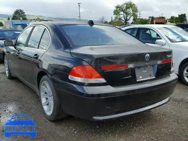 2004 BMW 745I WBAGL63424DP72342 Bild 2