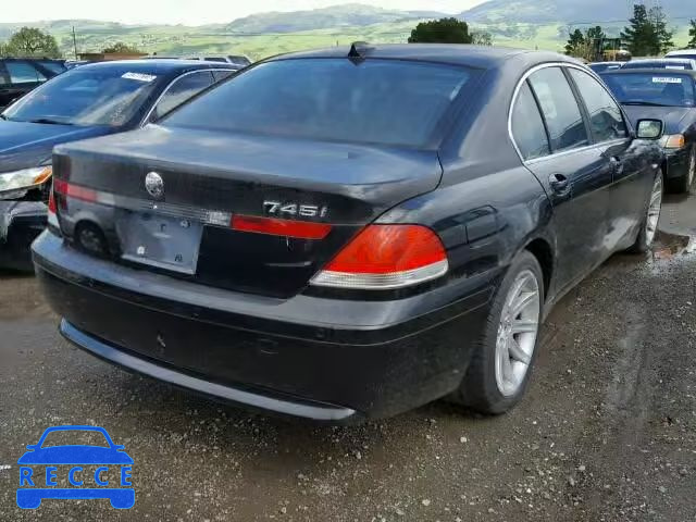 2004 BMW 745I WBAGL63424DP72342 Bild 3