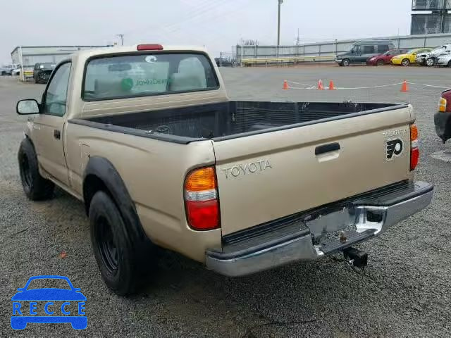2001 TOYOTA TACOMA 5TENL42N51Z833761 image 2
