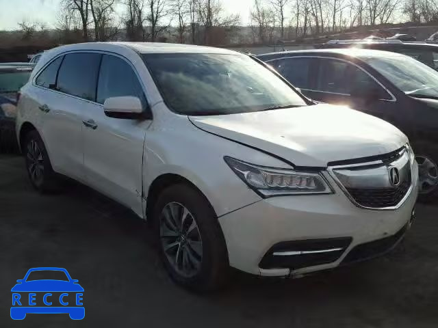 2014 ACURA MDX TECH 5FRYD4H48EB035821 Bild 0