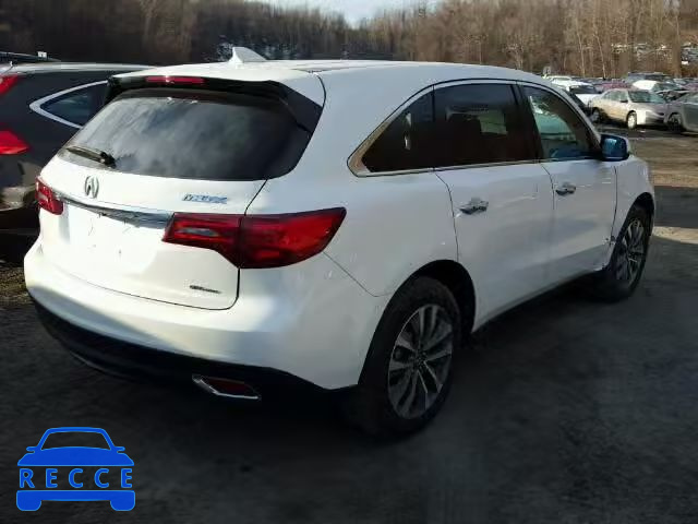 2014 ACURA MDX TECH 5FRYD4H48EB035821 зображення 3