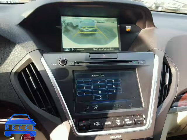 2014 ACURA MDX TECH 5FRYD4H48EB035821 зображення 8