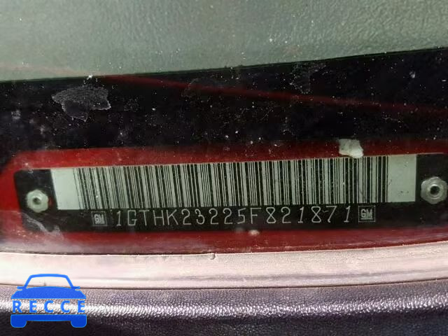 2005 GMC SIERRA K25 1GTHK23225F821871 image 9