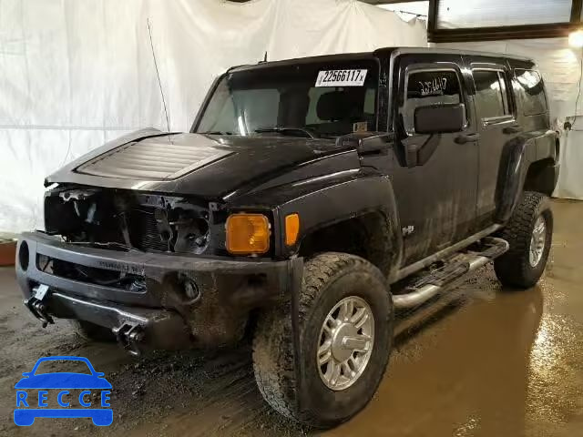 2007 HUMMER H3 SUV 5GTDN13E578199809 image 1