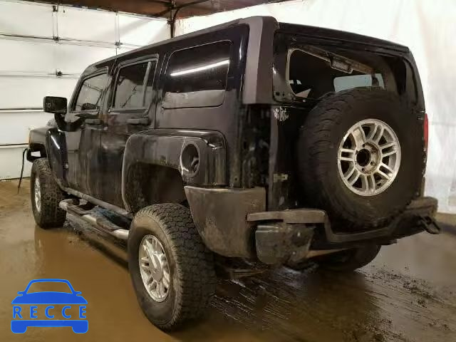 2007 HUMMER H3 SUV 5GTDN13E578199809 image 2