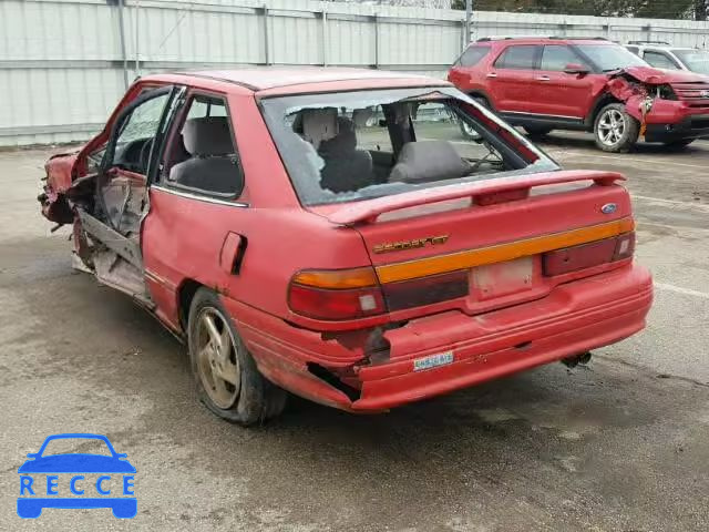 1993 FORD ESCORT GT 1FAPP1288PW223404 image 2