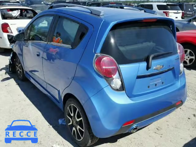 2013 CHEVROLET SPARK 2LT KL8CF6S96DC533915 зображення 2