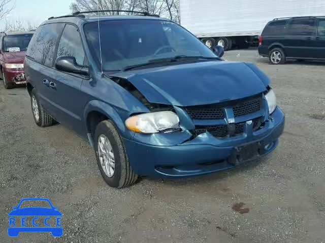 2002 DODGE CARAVAN SP 1B4GP45382B714919 Bild 0