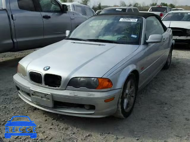 2002 BMW 325CI WBABS334X2JY42387 image 1