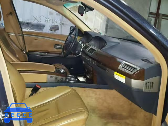 2002 BMW 745I WBAGL63432DP55482 image 4