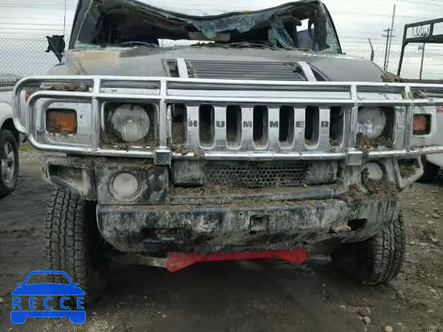 2005 HUMMER H2 5GRGN23U65H121150 image 8