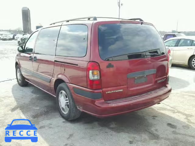 2002 CHEVROLET VENTURE 1GNDX03E82D286185 зображення 2