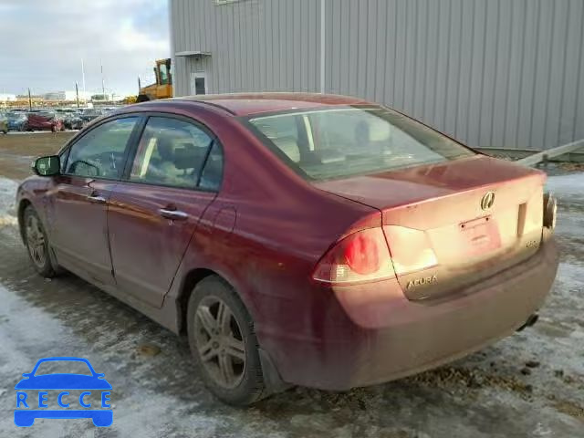 2008 ACURA CSX 2HHFD56538H200566 image 2