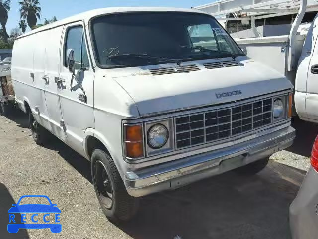 1984 DODGE RAM VAN B3 2B7KB3314EK200409 image 0