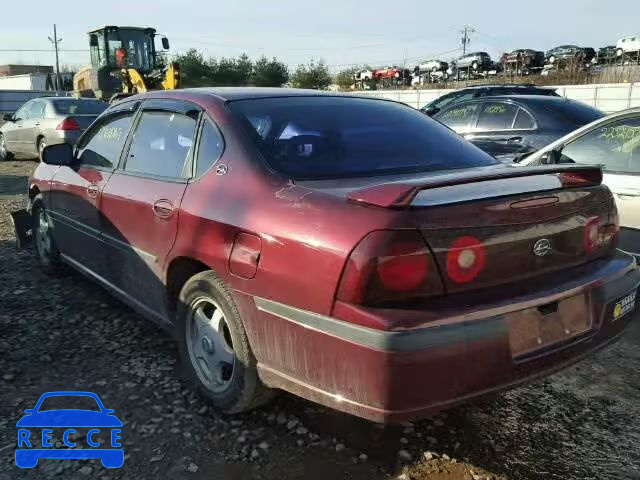 2000 CHEVROLET IMPALA LS 2G1WH55K2Y9316231 image 2