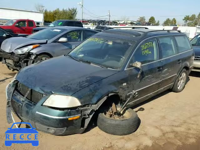 2002 VOLKSWAGEN PASSAT GLX WVWYH63B02E262666 Bild 1