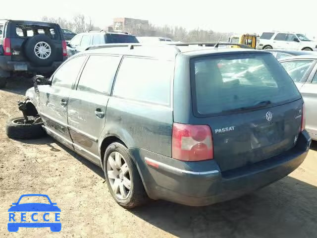 2002 VOLKSWAGEN PASSAT GLX WVWYH63B02E262666 зображення 2