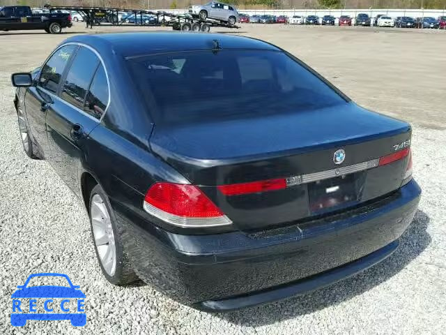 2002 BMW 745I WBAGL634X2DP59156 image 2