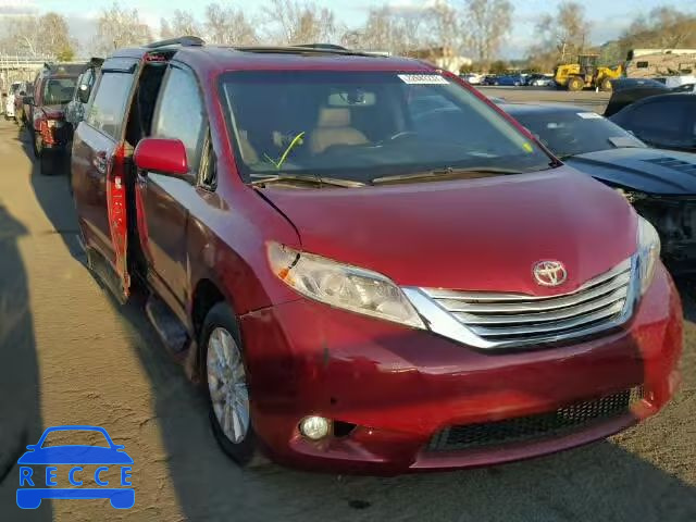 2015 TOYOTA SIENNA XLE 5TDYK3DC7FS642109 image 0