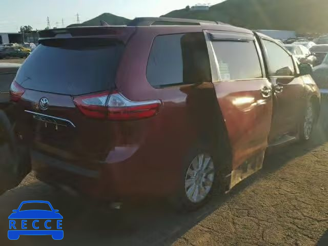 2015 TOYOTA SIENNA XLE 5TDYK3DC7FS642109 image 3