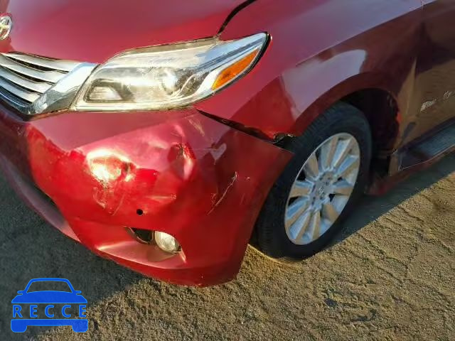 2015 TOYOTA SIENNA XLE 5TDYK3DC7FS642109 image 8