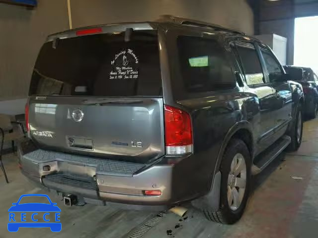 2008 NISSAN ARMADA 5N1BA08DX8N631958 зображення 3