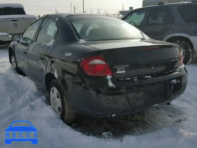 2005 DODGE NEON SX 2. 1B3ES46C15D188120 зображення 2