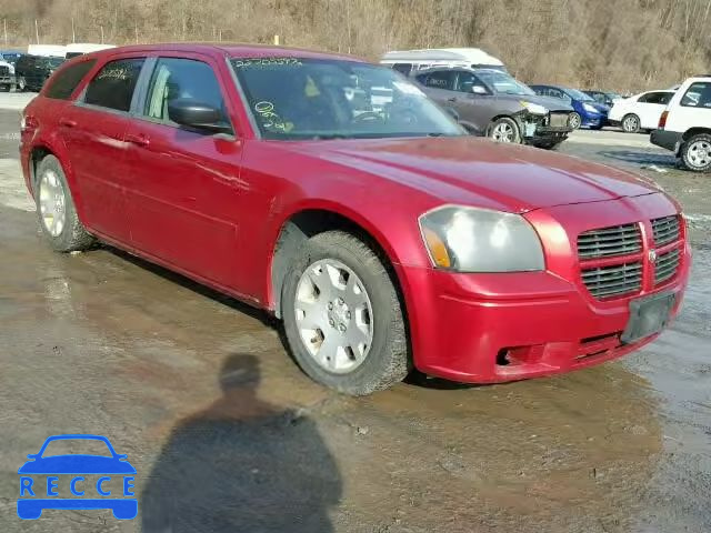 2005 DODGE MAGNUM SE 2D4FV48T45H165265 зображення 0