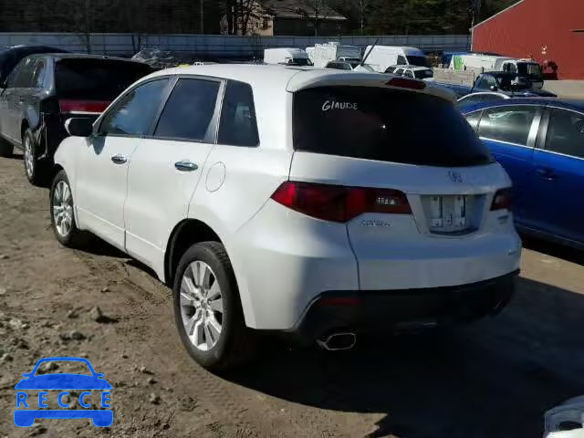 2011 ACURA RDX 5J8TB1H2XBA007765 зображення 2