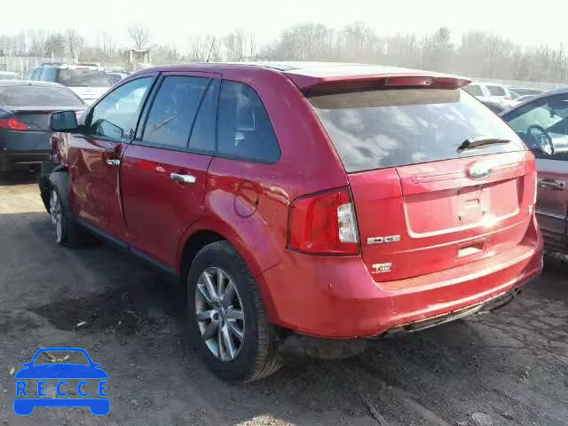 2011 FORD EDGE SEL A 2FMDK4JC1BBA35445 image 2