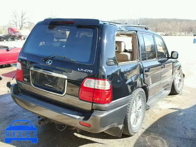 2001 LEXUS LX 470 JTJHT00W313511813 image 3