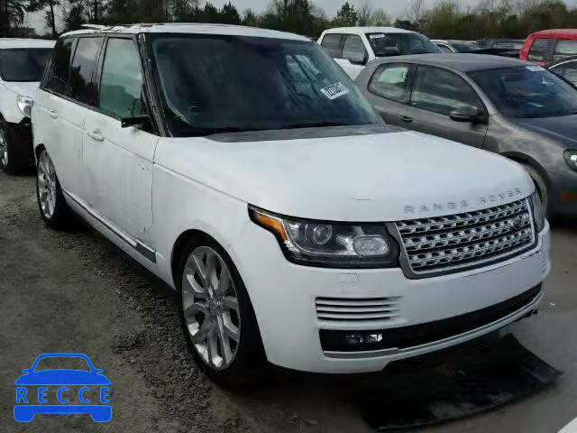 2016 LAND ROVER RANGE ROVE SALGS2VF5GA278889 image 0