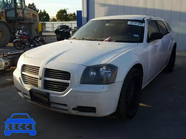 2007 DODGE MAGNUM SE 2D4FV47T67H607581 зображення 1