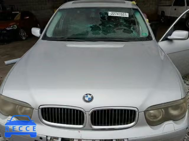 2002 BMW 745I WBAGL63482DP60967 Bild 6