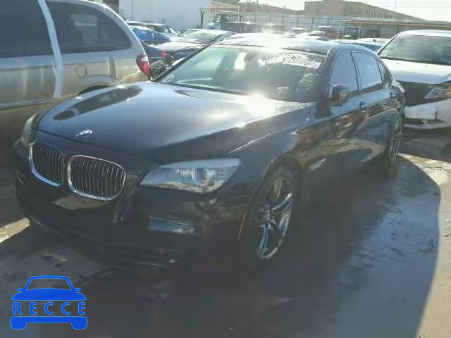 2012 BMW 740LI WBAKB4C55CC576295 зображення 1