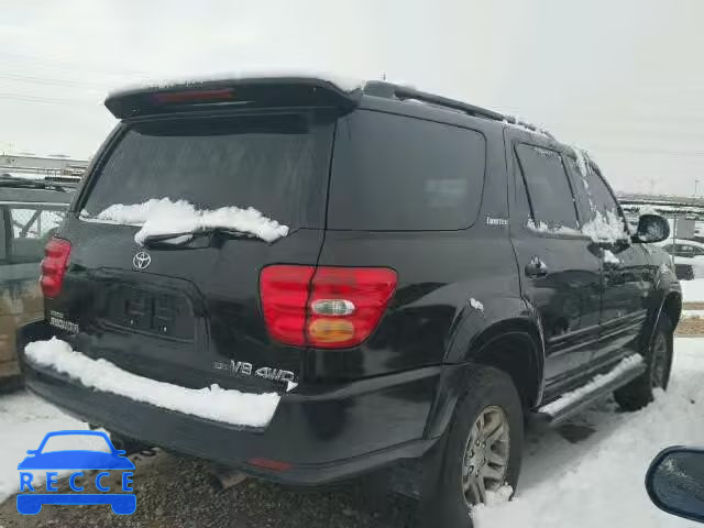 2004 TOYOTA SEQUOIA LI 5TDBT48A94S208854 зображення 3