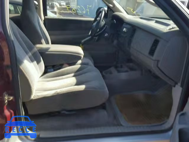 2002 DODGE DAKOTA SLT 1B7GG42N82S605157 image 4