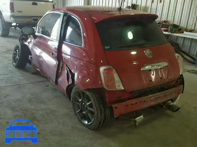 2013 FIAT 500 ABARTH 3C3CFFFH1DT744652 image 2