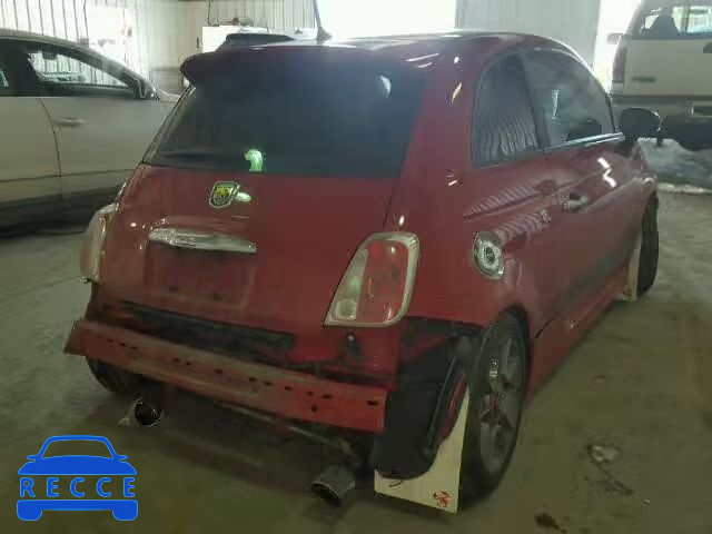 2013 FIAT 500 ABARTH 3C3CFFFH1DT744652 зображення 3