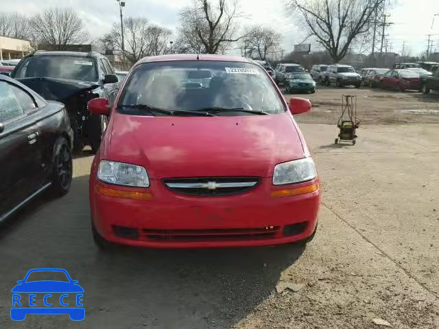 2006 CHEVROLET AVEO LT KL1TG56666B523867 Bild 9