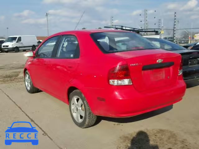 2006 CHEVROLET AVEO LT KL1TG56666B523867 Bild 2