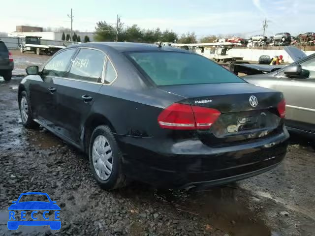 2013 VOLKSWAGEN PASSAT S 1VWAP7A34DC125649 image 2