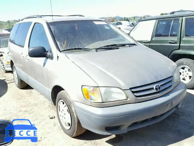 2002 TOYOTA SIENNA CE 4T3ZF19C22U493722 image 0