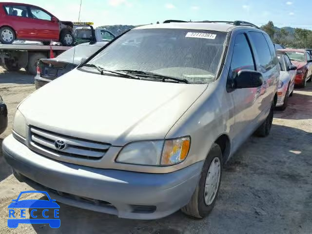 2002 TOYOTA SIENNA CE 4T3ZF19C22U493722 image 1