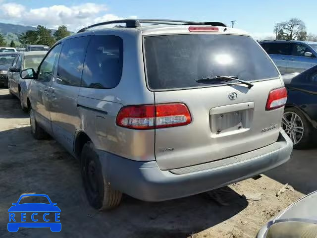 2002 TOYOTA SIENNA CE 4T3ZF19C22U493722 image 2