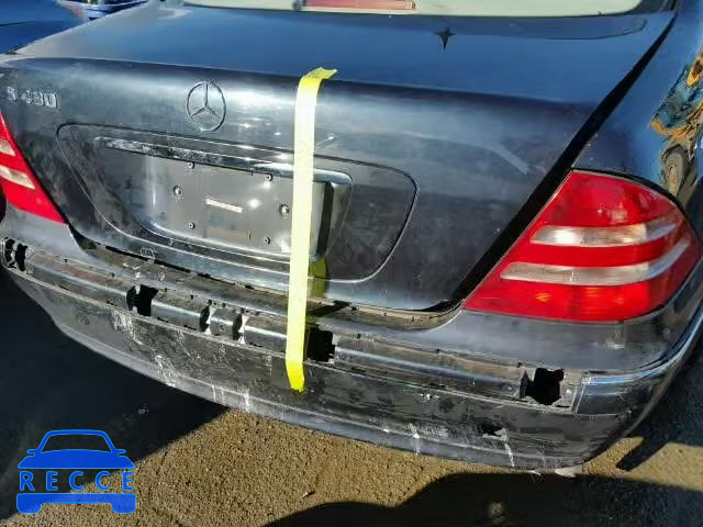 2002 MERCEDES-BENZ S430 WDBNG70J72A292700 Bild 8