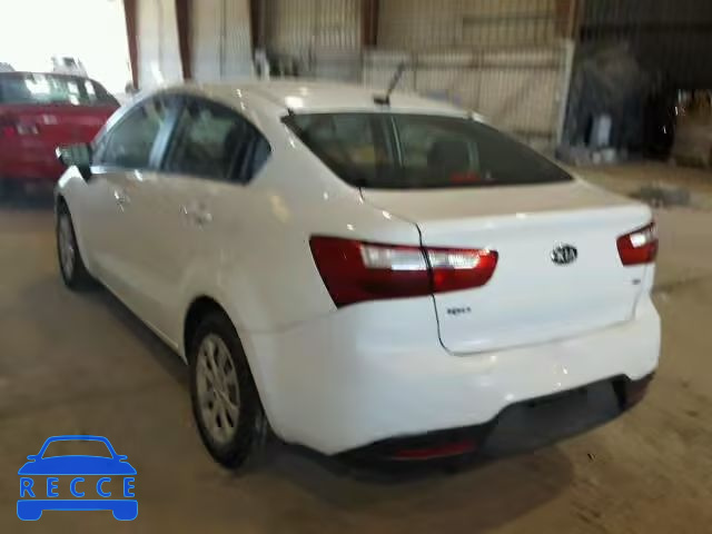 2015 KIA RIO LX KNADM4A31F6434159 image 2